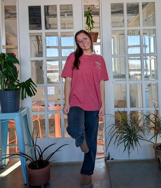 God Says I Am Oversized Graphic Tee