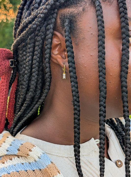 Dimond Dangal Earrings