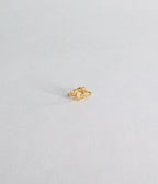Small Bow Earrings in Gold