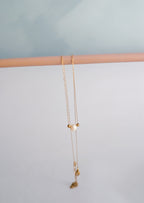Pearl Pendant Necklace in Gold