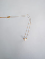 Pearl Pendant Necklace in Gold