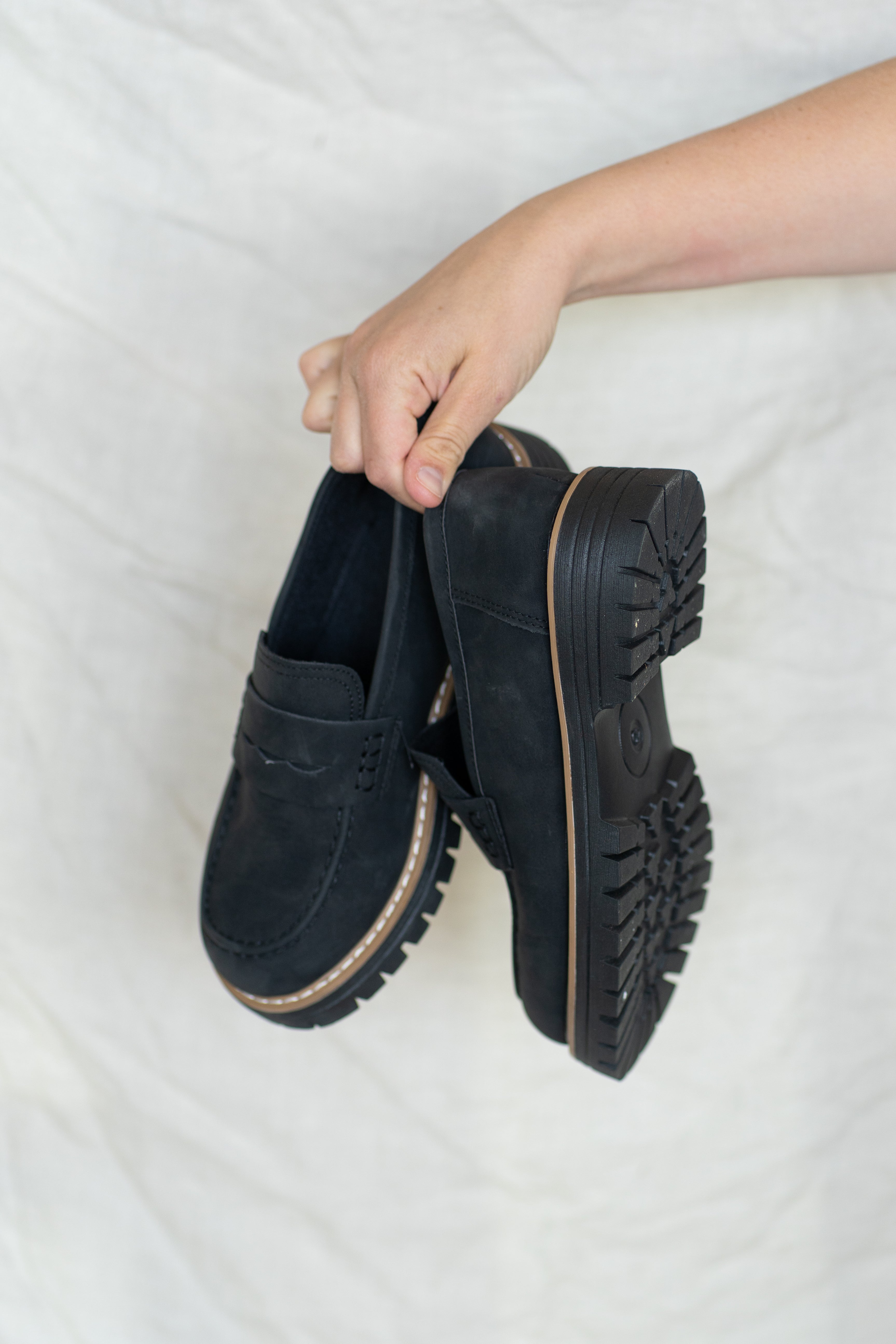 'Detroit' Loafers in Black