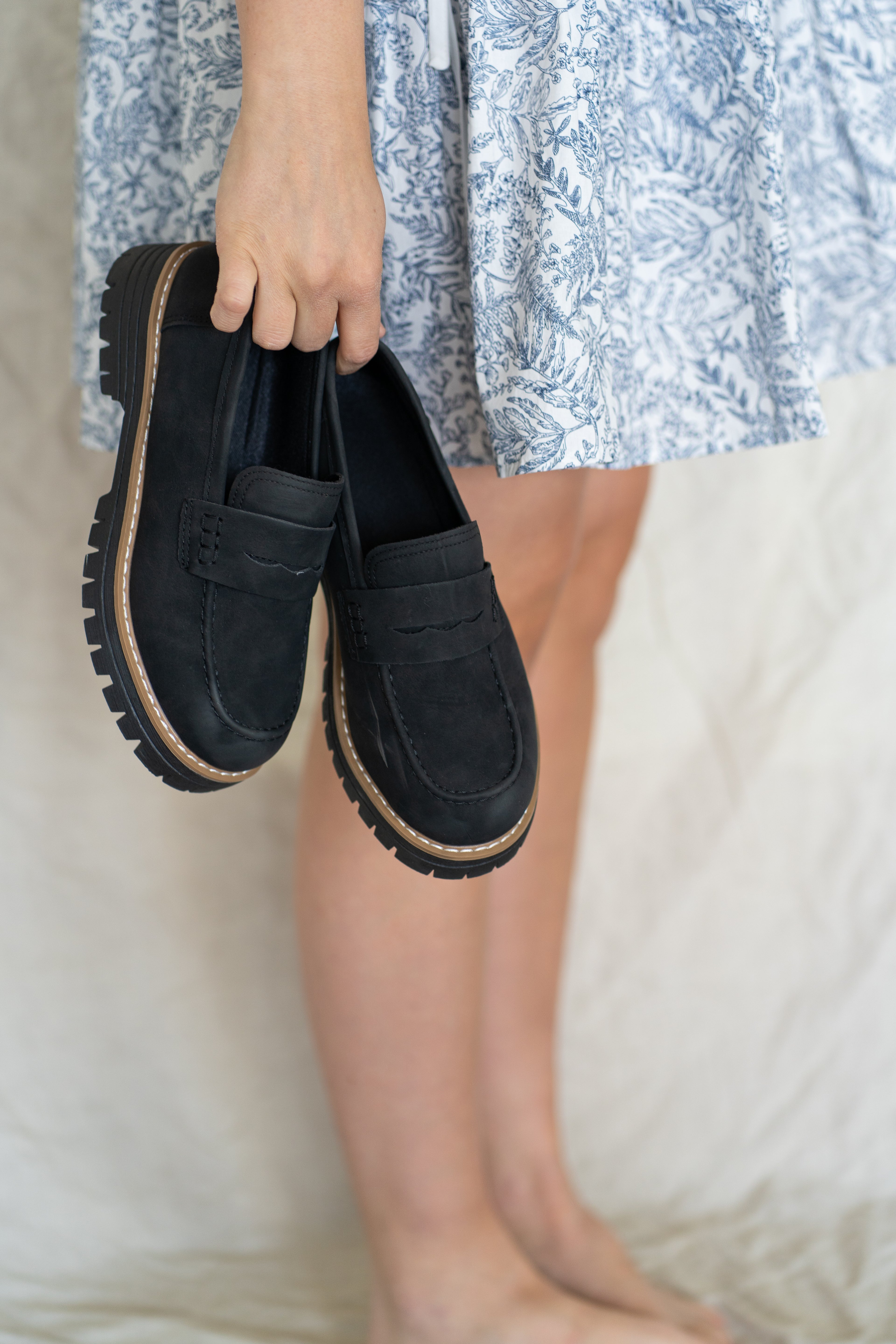 'Detroit' Loafers in Black