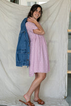 'Wren' Baby Doll Mini Dress in Pink