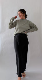 'Stella' Satin Maxi Skirt FINAL SALE