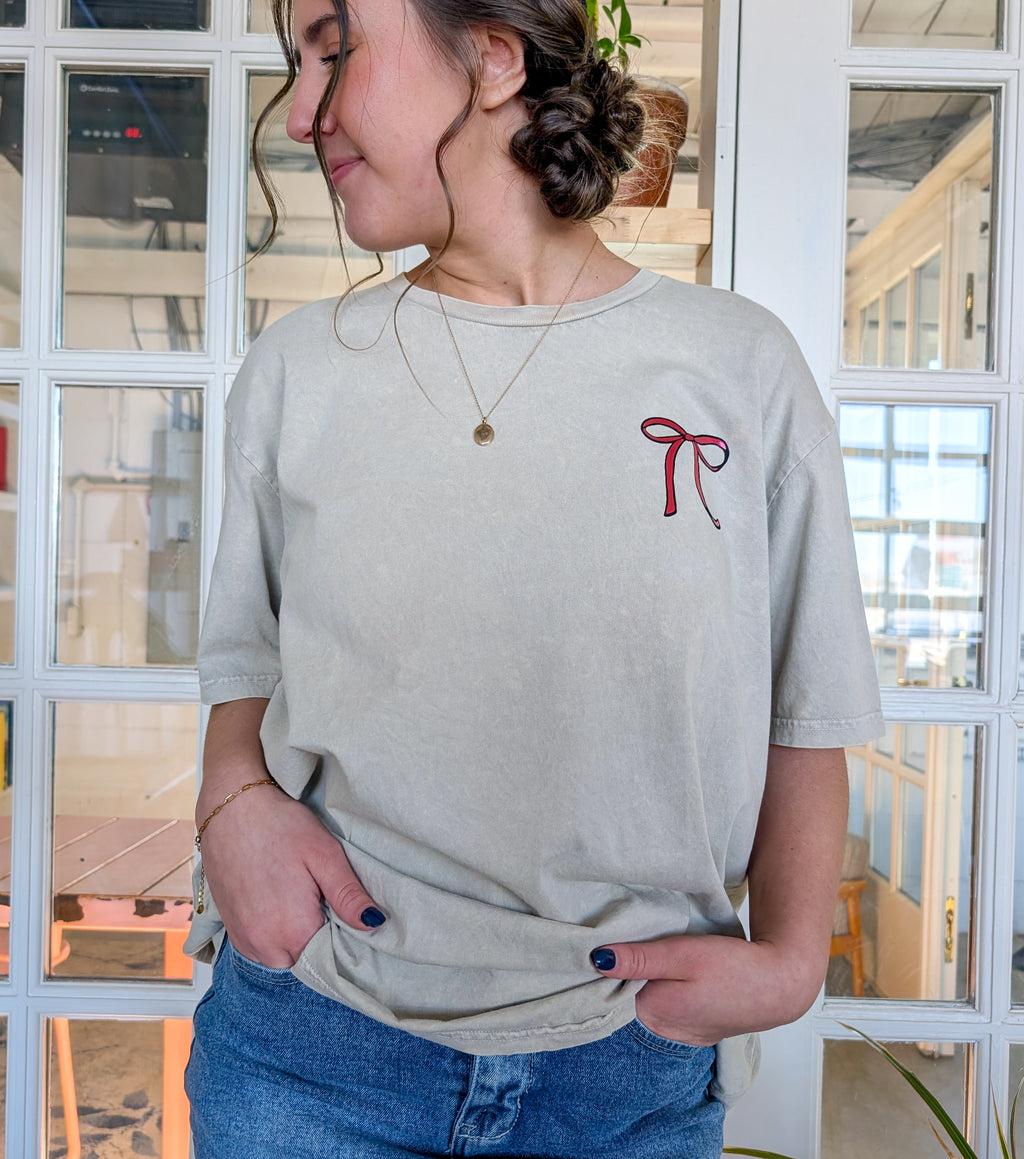 God Says I Am Oversized Graphic Tee