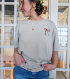 God Says I Am Oversized Graphic Tee FINAL SALE