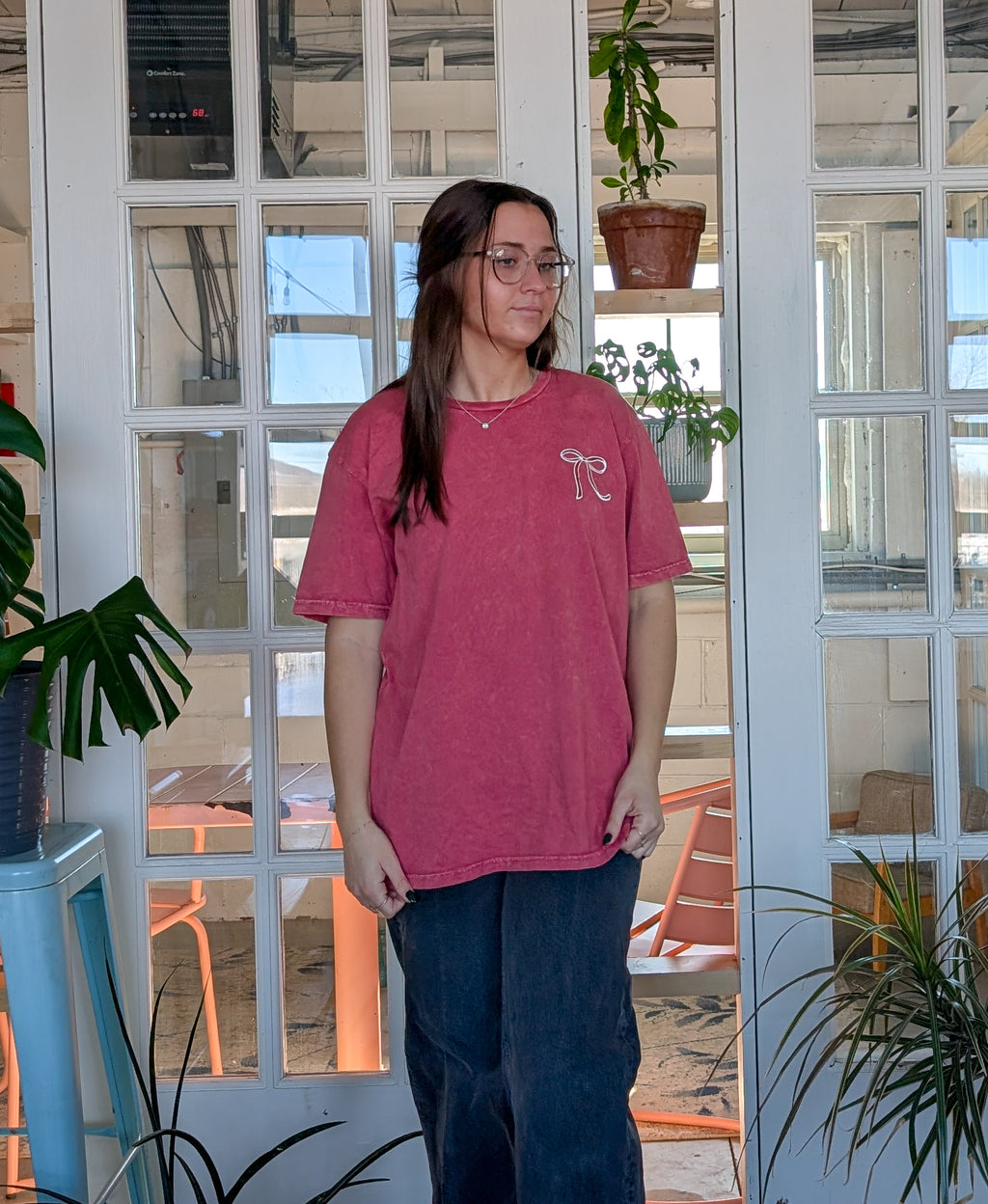 God Says I Am Oversized Graphic Tee