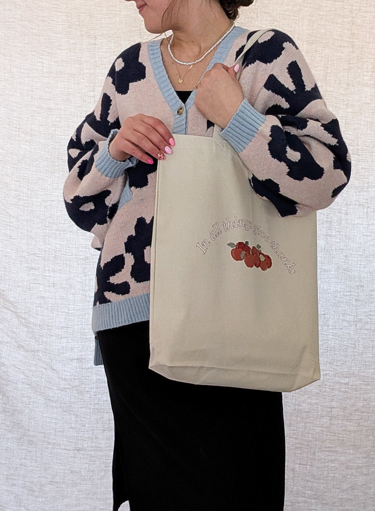 In All Things Give Thanks Tote Bag