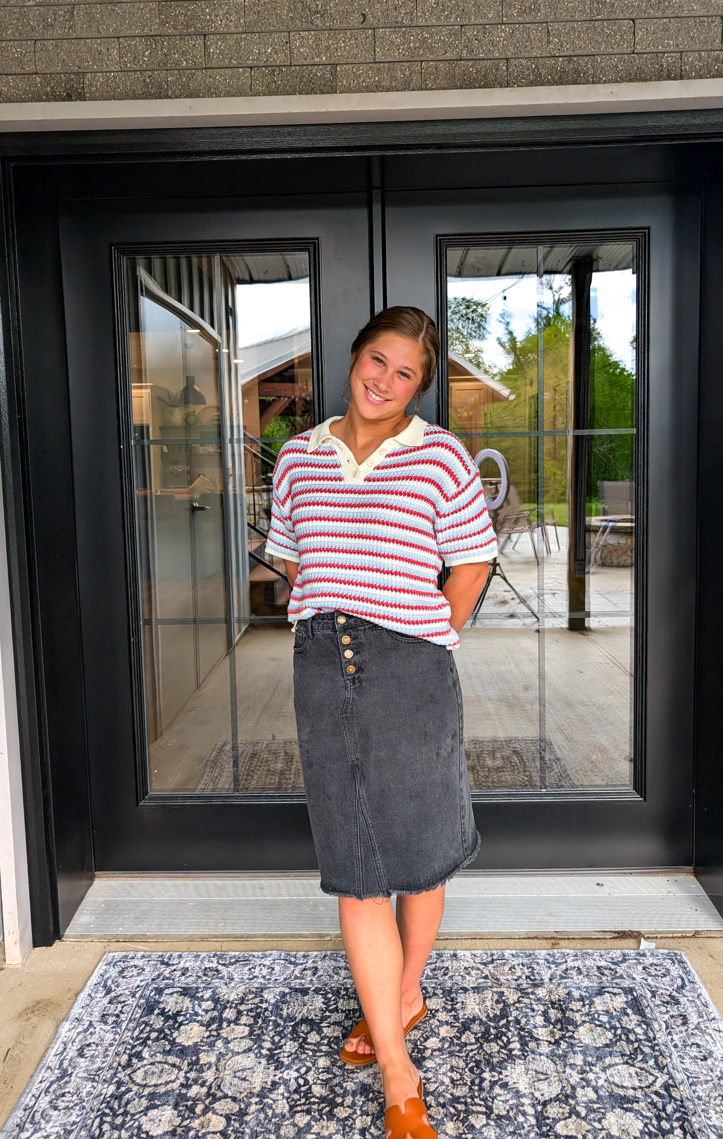 The 'Ameris' Crochet Top in Ivory
