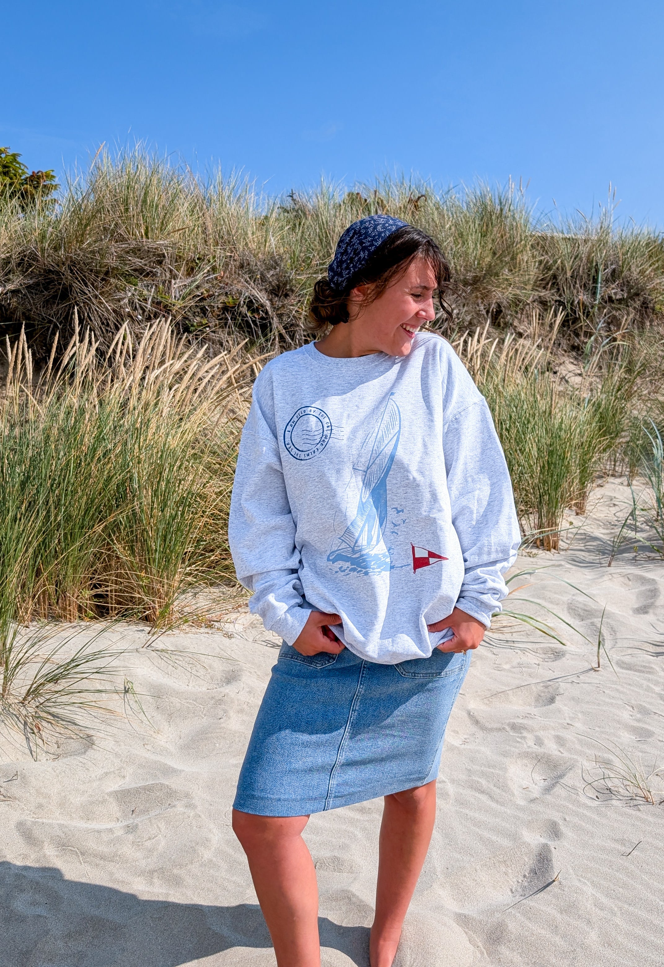 I am Held Pullover in Soft Gry