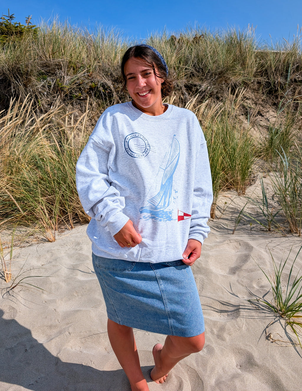 I am Held Pullover in Soft Gry