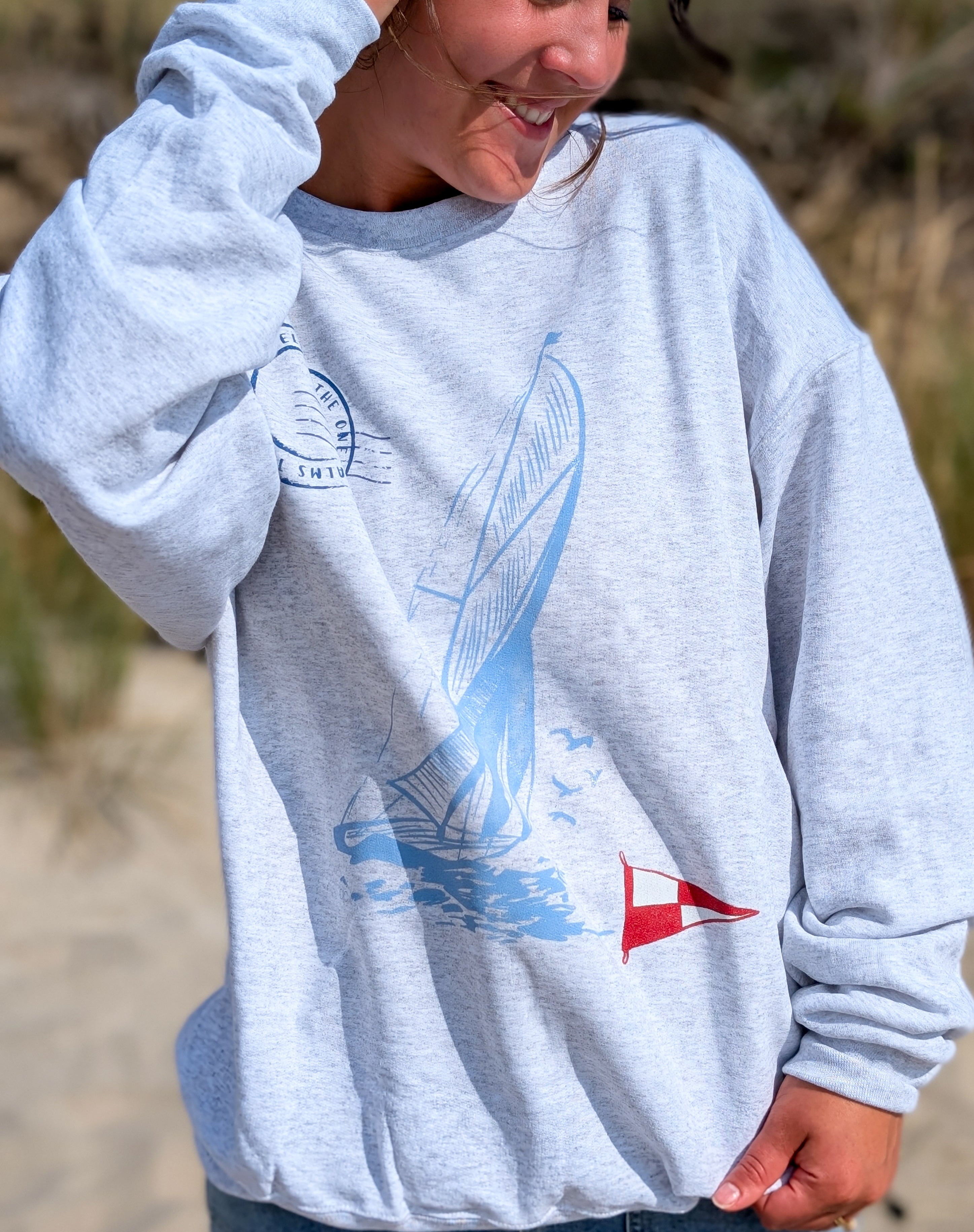 I am Held Pullover in Soft Gry