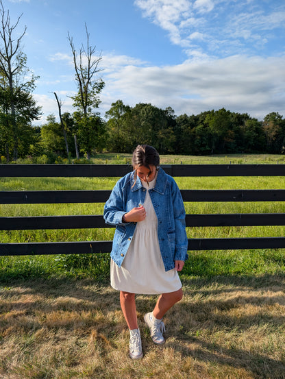 'James' Denim Jacket in Dark Wash