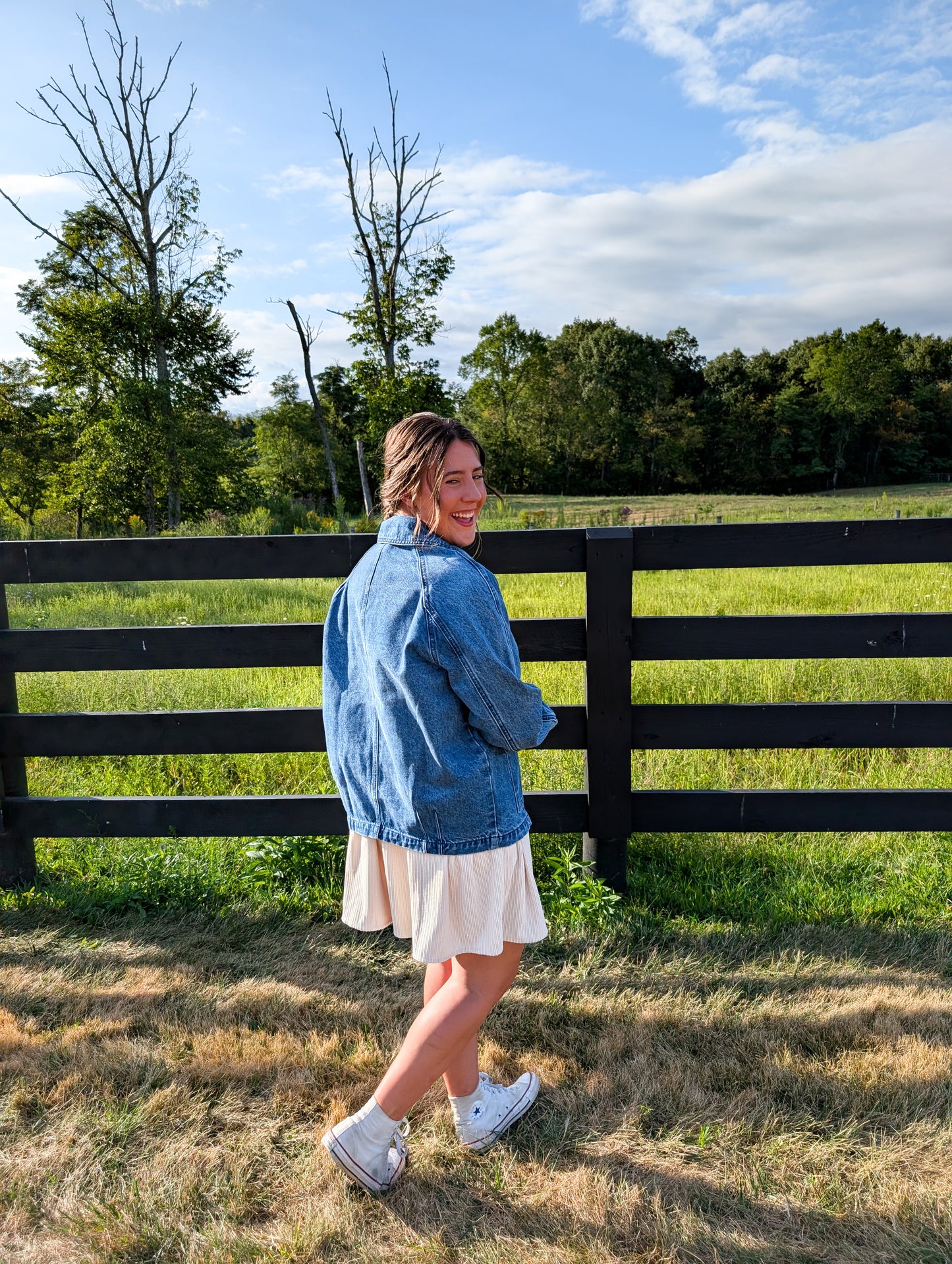 'James' Denim Jacket in Dark Wash
