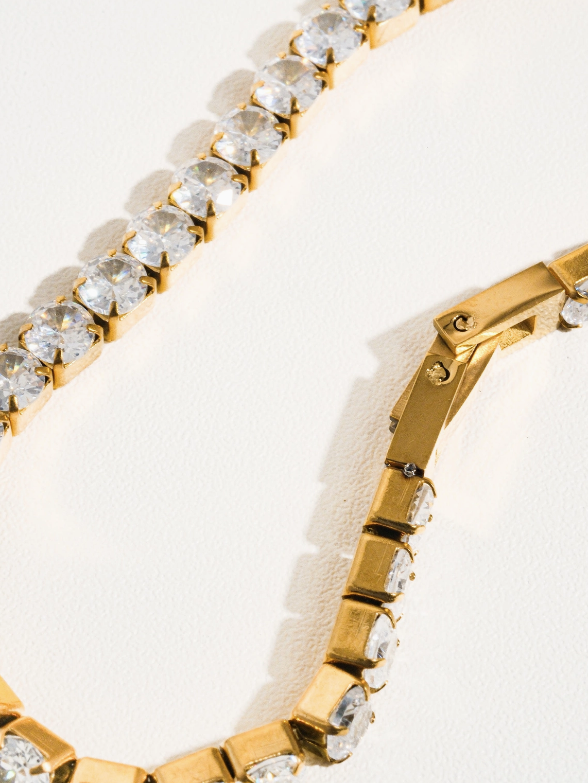 Gold Tennis Bracelet